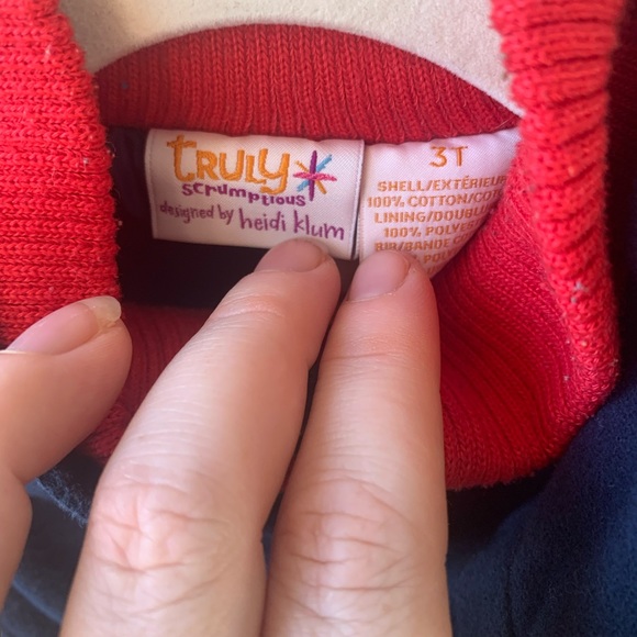 Truly Scrumptious by Heidi Klum Boys Peacoat - Picture 2 of 3